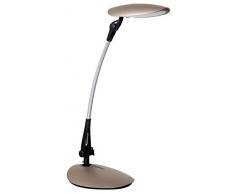 Aluminor Newton 1 LT Or Schreibtischlampe, Metall und Polymethacrylat, matt