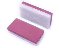 cheerbright 1 Dual-seitige Kombination Wetzstein, feine Schleifen und Polieren Schärfen Ruby Stein und Achat Stein