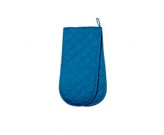 Dexam Love Colour Doppelter Ofenhandschuh, 78 x 18 cm, marokkanisches Blau
