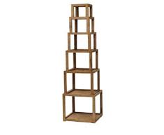 Screen Gems Holzregal, 6 Etagen