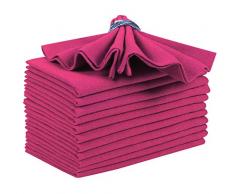 Light & Pro Servietten aus Stoff 18x18 - Everyday Napkins Magenta
