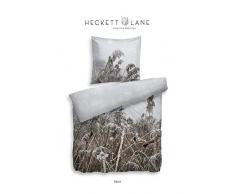 Heckett Lane Mako-Satin Wendebettwäsche Dauw 135x200 (80x80) Multi