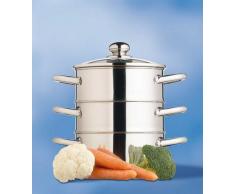 Kenwood Cw2618 Dampfgarer, 3 Etagen, 18 cm, Stahl