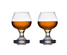 5.5 oz Brandy Glass Libbey 3702 Embassy Snifter or Cocktail Set of 2 w/ Pourer by Libbey