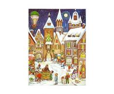 Alexander Taron ADV726 Importeur Advent-Santa mit Luftballons, 36,8 x 26,7 x 0,1 cm, Braun