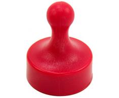 First4magnets F4MSRJU-1 Roten Jumbo Skittle Magneten - Büro & Kühlschrank (29mm Durchmesser x 38mm hoch) (Pack 1), silver, 25 x 10 x 3 cm