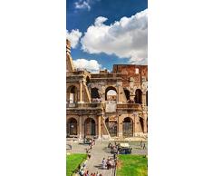 PeelitStickit id-024 60 Breite x 130 cm Höhe berühmten Rom Gebäude und Städte Hohe Qualität Vinyl Wand Wandbild Tapete