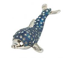 Nauticalia Schmuckkästchen Delfin, Blau