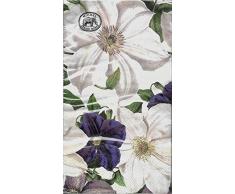 Michel Design Works Servietten, Motiv Clematis Hostess, 3-lagig, 16 Stück