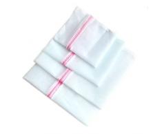 LSW Set von 4 Deluxe-MicroMesh Wäschebeutel für Feinwäsche, Dessous, BHs und Organisation, mit Staub-/Organisationsbeutel