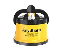 AnySharp Messerschärfer mit Saugnapf, Gelb