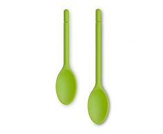 Zeal JSET21L Kochlöffel, antihaftbeschichtet, Silikon, 25 cm / 30 cm, Limettengrün