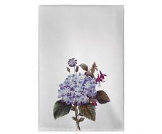 Betsy Drake GT127 Gästetuch, Hortensien, Blau