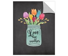 ArtWall Jo Moutons Love Another Removable Wall Art Mural, 18 x 24