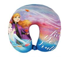 Disney Frozen 2, Flowing Truth Neck Pillow Nackenkissen, Bunt, One Size