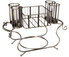 Inspired Living by Mesa Utensil Caddy Buffet Delaware Gunmetal