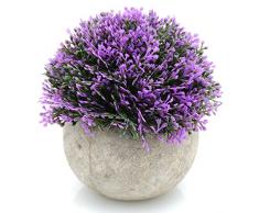 Pulp Topf Kunstpflanze Kunststoff Fake Bonsai,Fake Pflanze Dekoration - Künstliche House Pflanzen - Fake Topfpflanzen Decor, Grün Dekorative Kleine künstliche Pflanzen, für Home Décor Innen