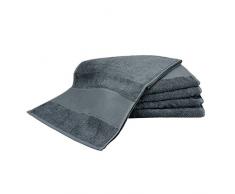 A&R Towels A&Print-Me Sporthandtuch, Graphit, Einheitsgröße 30x140cm