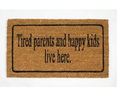 La Finesse Fußmatte aus Kokosfaser und PVC, One Size