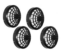 EnviroCare Dome Filter Staubsaugerbeutel Tristar Compact # cor-1805 Proteam # 106526 Air Storm # 163104 Sandia (10–0219-h Weiß