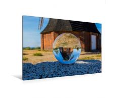 Premium Textil-Leinwand 120 x 80 cm Quer-Format Windmühle | Wandbild, HD-Bild auf Keilrahmen, Fertigbild auf hochwertigem Vlies, Leinwanddruck von Michael Altmaier