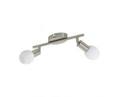 EGLO Stehleuchte, Grau, Roségold