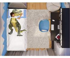 Italian Bed Linen Bettwäsche Kids Digital, 1 Poster Für 1 Person Trex