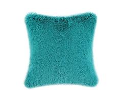 CaliTime Kissenbez¨¹ge Kissenh¨¹lle Super Soft Dekokissenbezug Fall f¨¹r Couch Schlafsofa Solide Pl¨¹sch Kunstpelz 45cm x 45cm Petrol