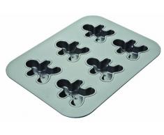 Chicago Metallic Backblech Lebkuchenmann mit 6 Mulden