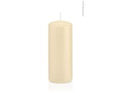 Wiedemann 218110.073 Stumpenkerzen, Wachs, Braun, 12 x 5 cm, 24-Einheiten