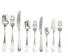 MEPRA Hohlgriff Natura 54 Besteck Set, Silber
