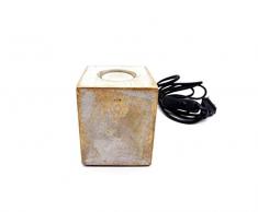 Design Tischleuchte, Braun