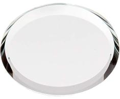 Plymor Spiegel aus abgeschrägtem Glas, rund, 3 mm, 2,5 x 2,5 cm Pack of 3