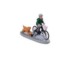 LEMAX - Biking Fun 92764 Figur Weihnachtsdorf Winterdorf