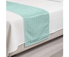 Ambesonne Bettläufer, mehrfarbig Twin Seafoam Minze