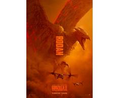 newhorizon Filmposter, Motiv Godzilla, King of The Monsters, 43,2 x 63,5 cm, Keine DVD