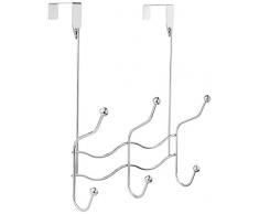 Inspired Living by Mesa Hängeregal 6 Hooks Bay Silber