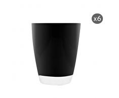 Excelsa Happy Color Wassergläser, Glas, 6 Stück