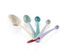 Fearne by Swan Messlöffel, Melamin, Mehrfarbig, Melamin, Mehrfarbig, Set of 5