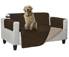 Biancheriaweb Sesselbezug Sessel Marrone/Crema