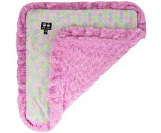 Bessie and Barnie Eiscreme/Cotton Candy Ultra Plüsch Kunstfell Haustier Hund Katze Welpen Super Soft Wendedecke (mehrere Größen), XS - 20 x 20