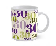 The WPL Mugs Collection Alter 30 Jahre alt Geburtstag 11oz Porzellan Kaffee- /Teetasse