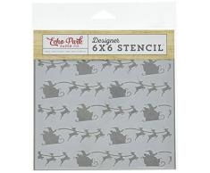 Echo Park Paper Company Santa s Schlitten Schablone