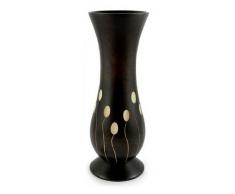 NOVICA 196.387,7 cm grasbewachsenem Meadow Mango Holz Vase