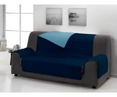 Dcasa On-Line Siena Sofabezug 2 Plätze Marineblau/Blau
