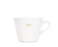 Keith Brymer Jones KBJ-0619 Word Range Tasse, porzellan, 350 milliliters, weiß