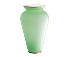OertelCrystal Bodenvase Pure Pistazie Kristallglasvase, Glas, Hellgrün, 24 x 24 x 43 cm