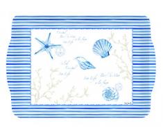 R2S 530 Mist Mistral Tablett, rechteckig, Melamin, Mehrfarbig 46 x 32 x 2 cm