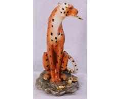 DELICATE Feng Shui Panther-Hand und Verziert chinesischem Porzellan, Figur 2128020