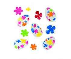 Design Ideas Gel-Edelsteinbeutel Deko-Zubehör Kreide Blume Ei groß